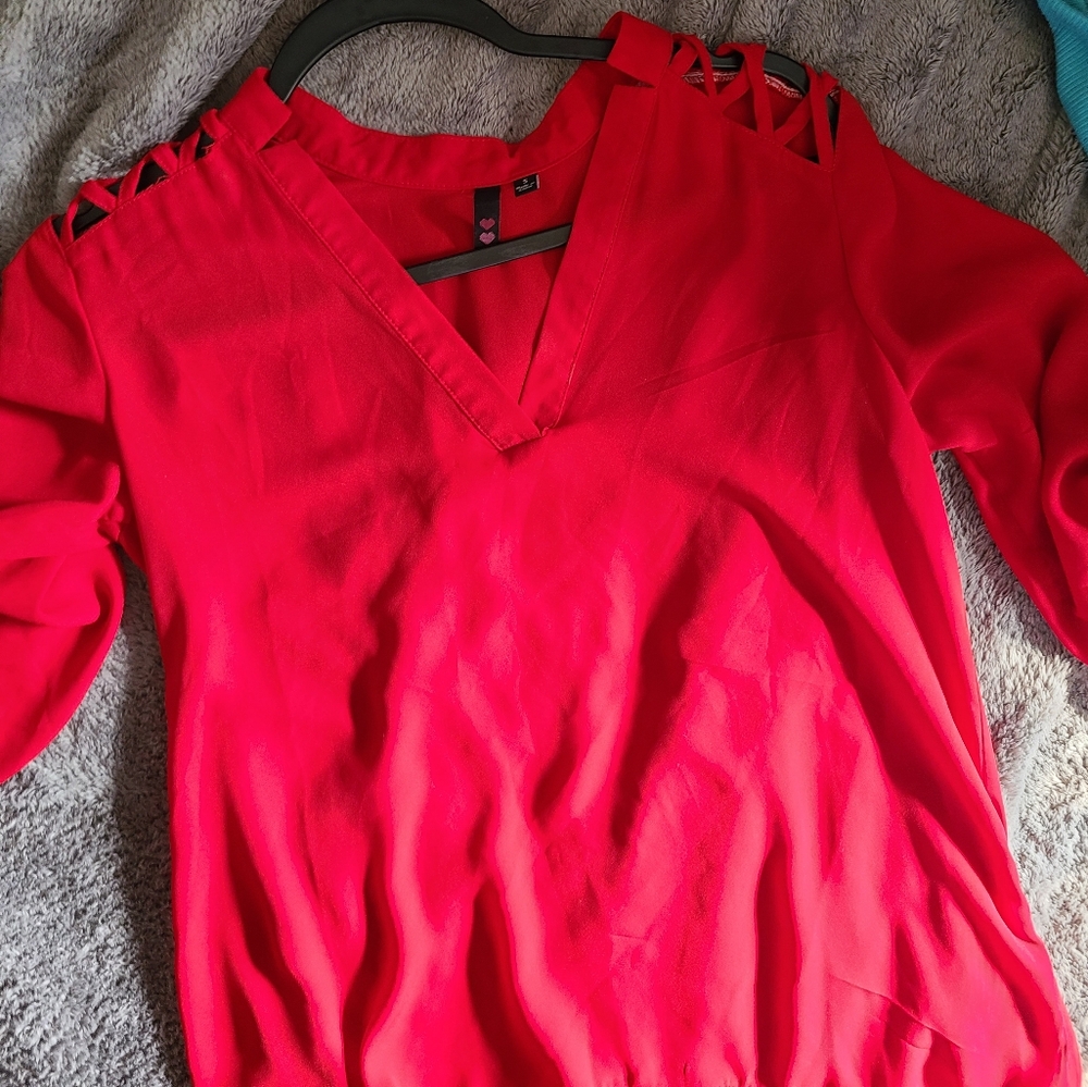 red shirt
